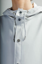 Long waterproof parka Rains 12020 Gray