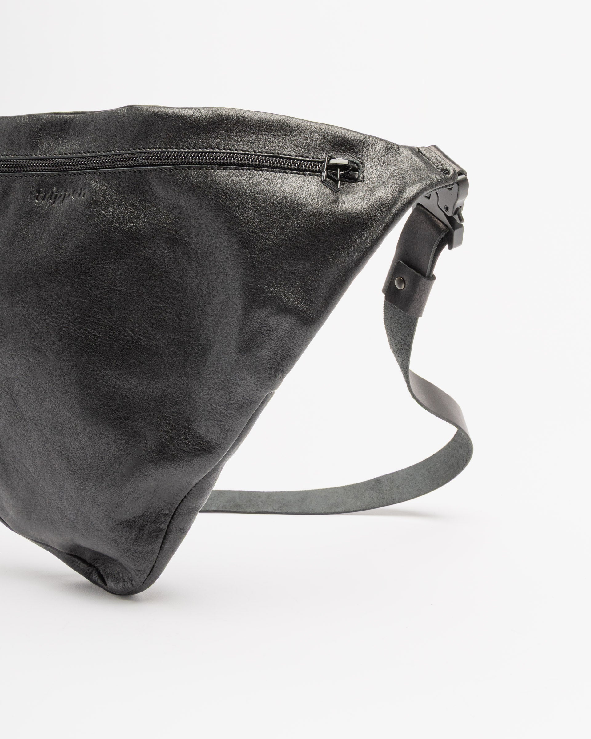 Mala de ombro Trippen BOOK Preto - 197-BOOK-01