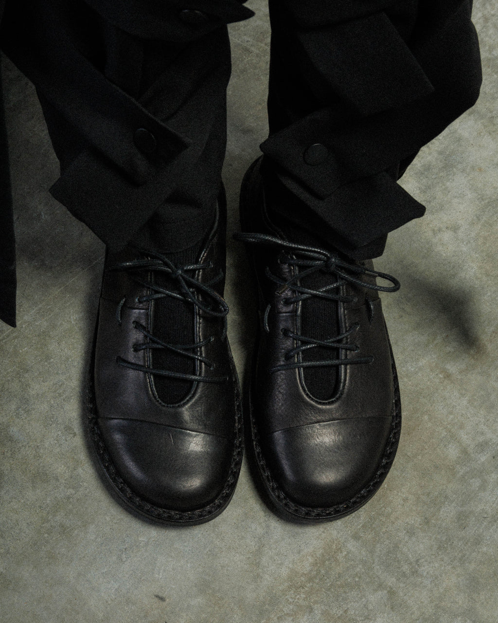 Sapatos Trippen Context Preto - 197-CONTEX-01