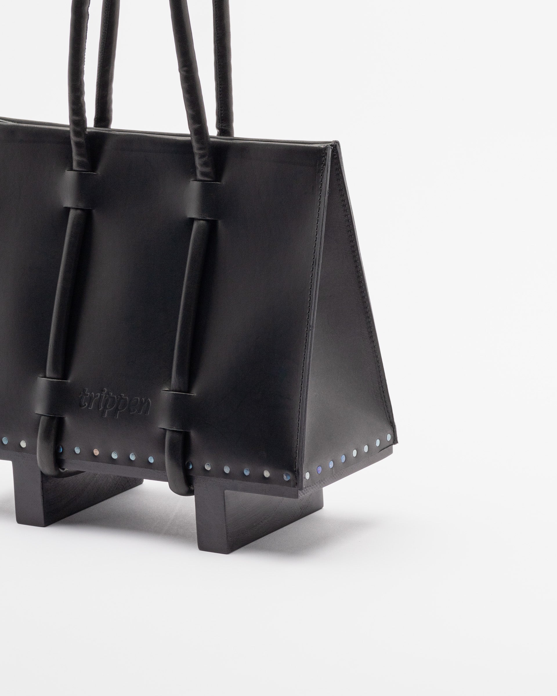 Trippen Wood-Bagb Black Suitcase