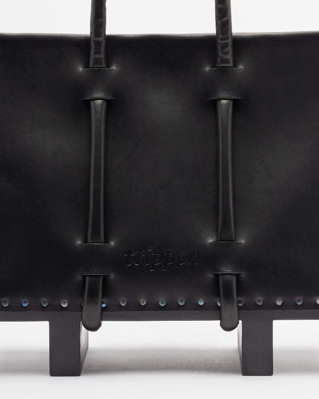 Trippen Wood-Bagb Black Suitcase