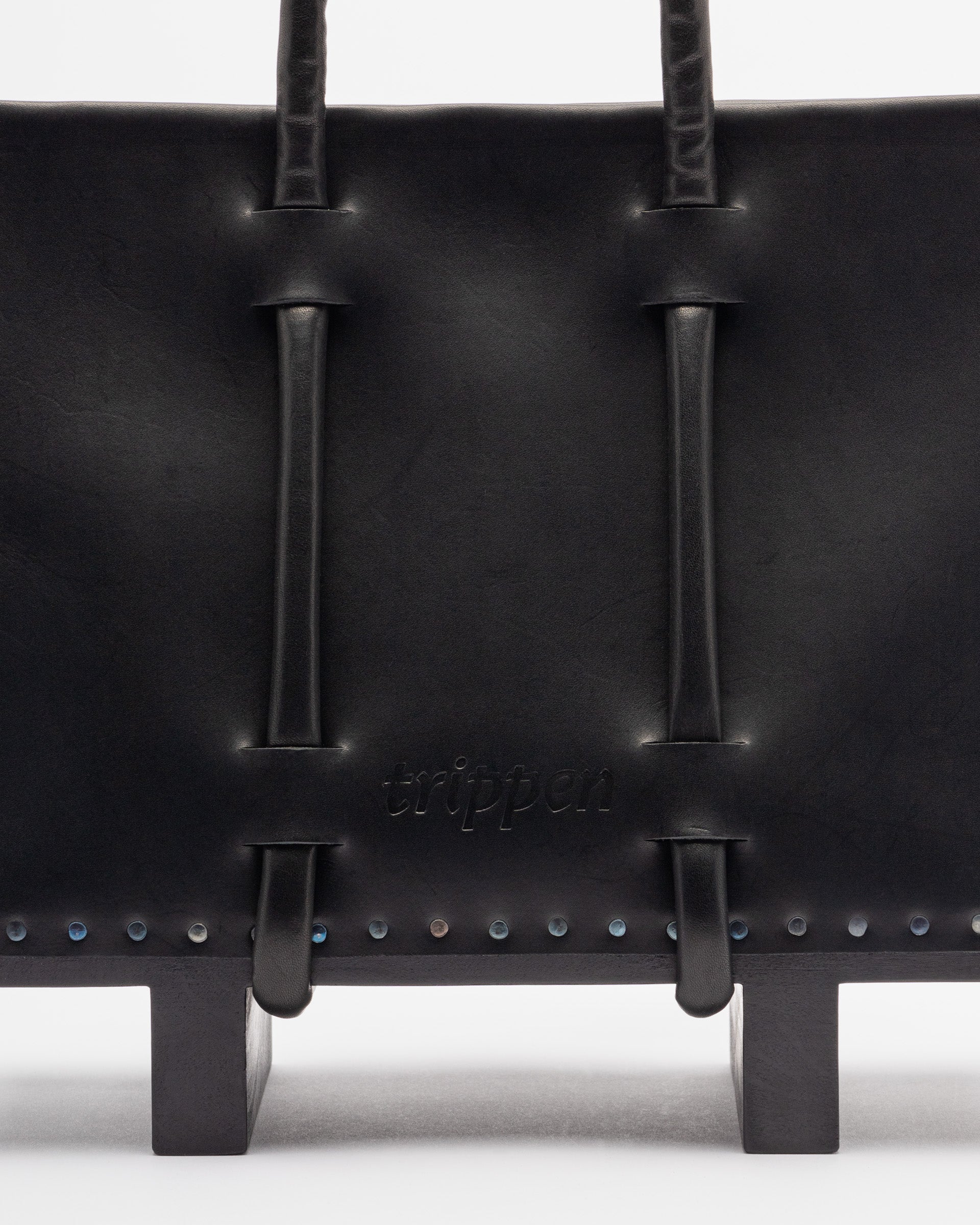 Trippen Wood-Bagb Black Suitcase