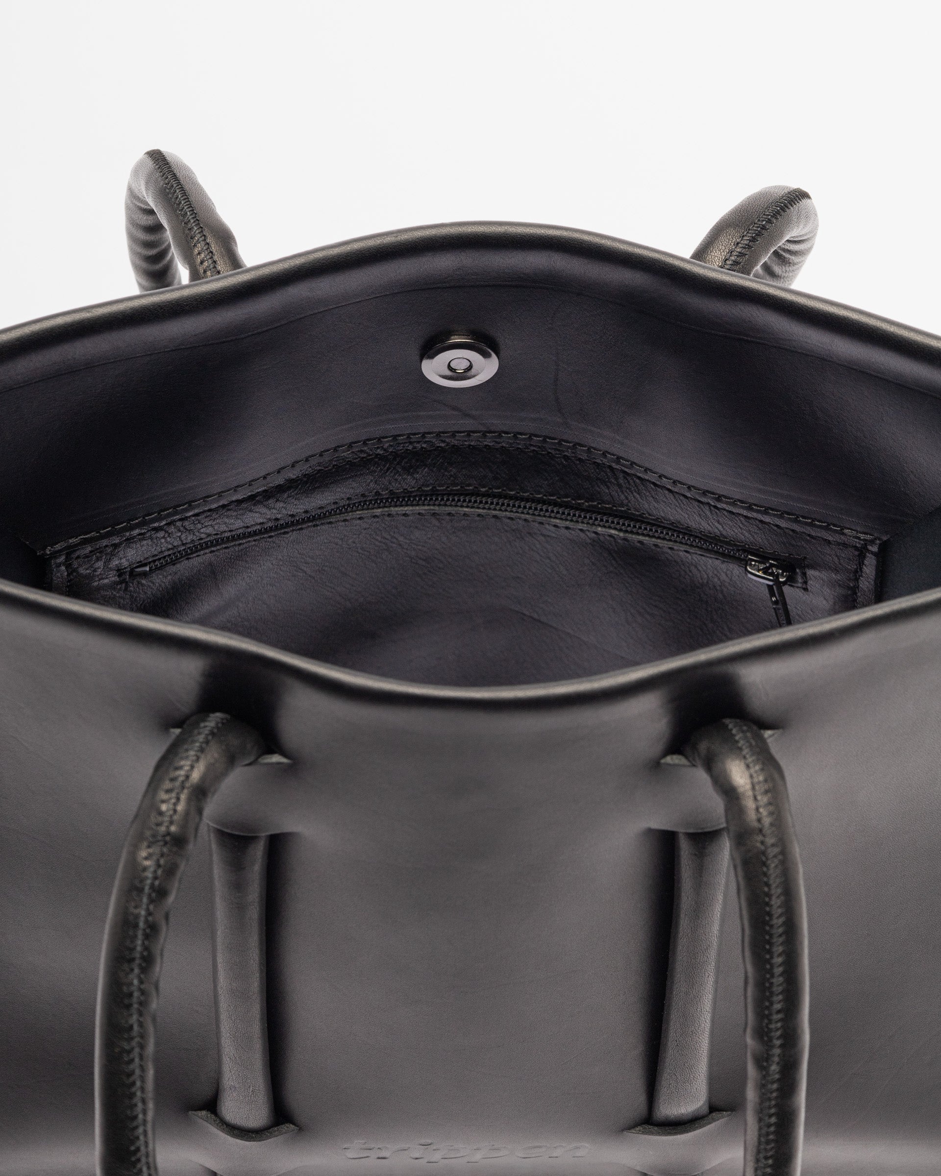 Trippen Wood-Bagb Black Suitcase