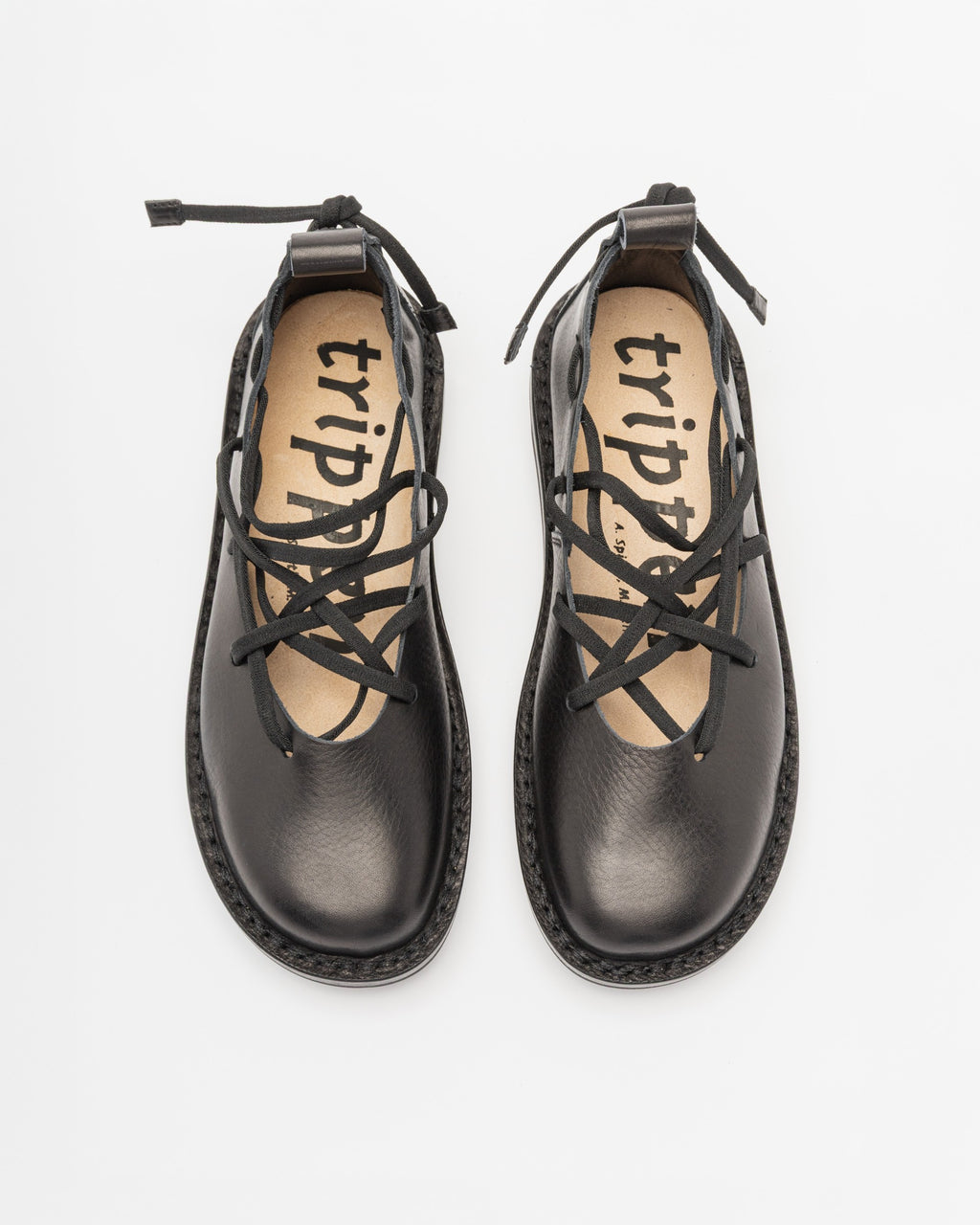 Trippen MESS Black Shoes