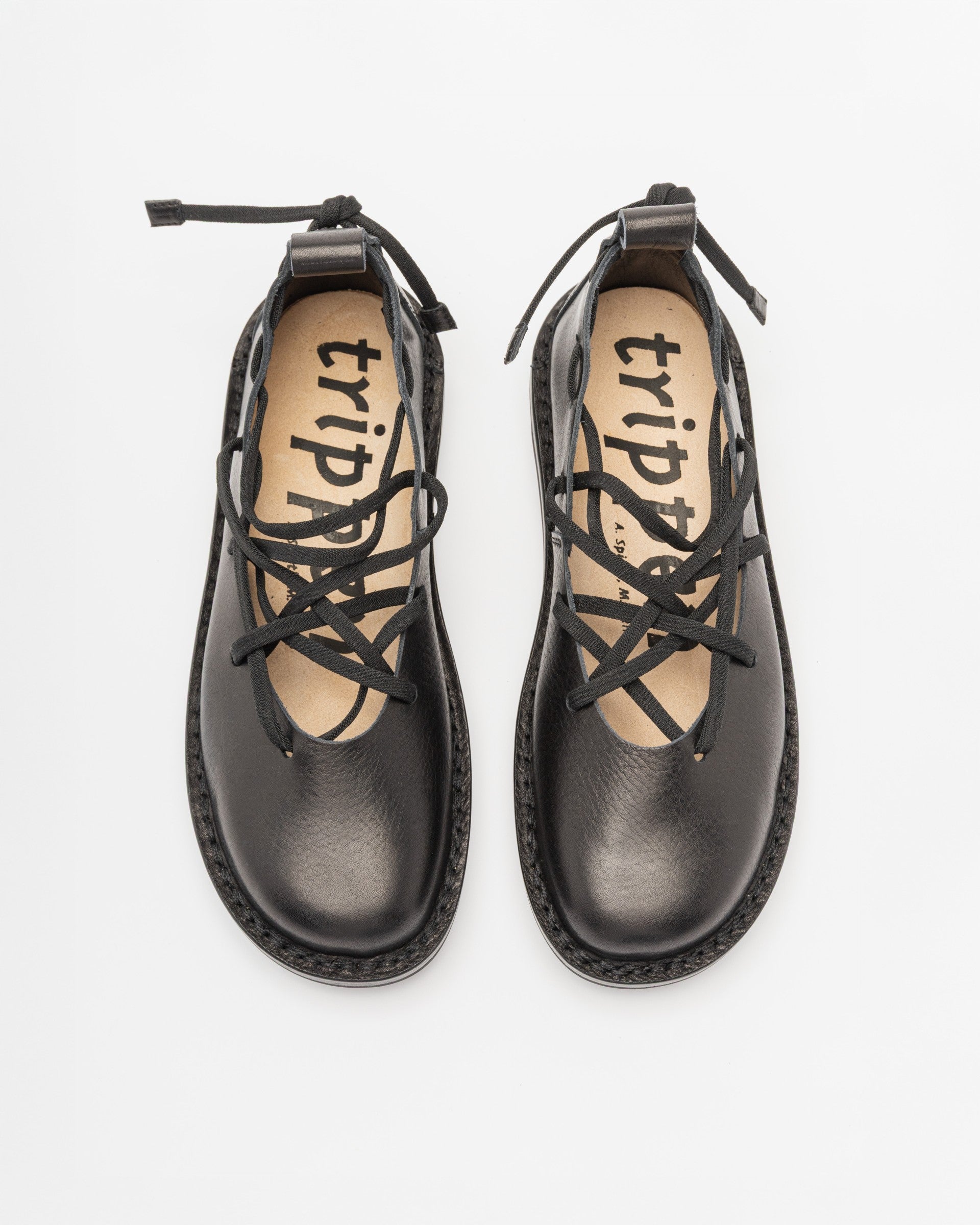 Trippen MESS Black Shoes