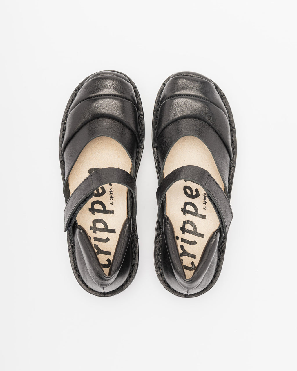 Sapatos Trippen STRATUS Preto - 197-STRATU-01