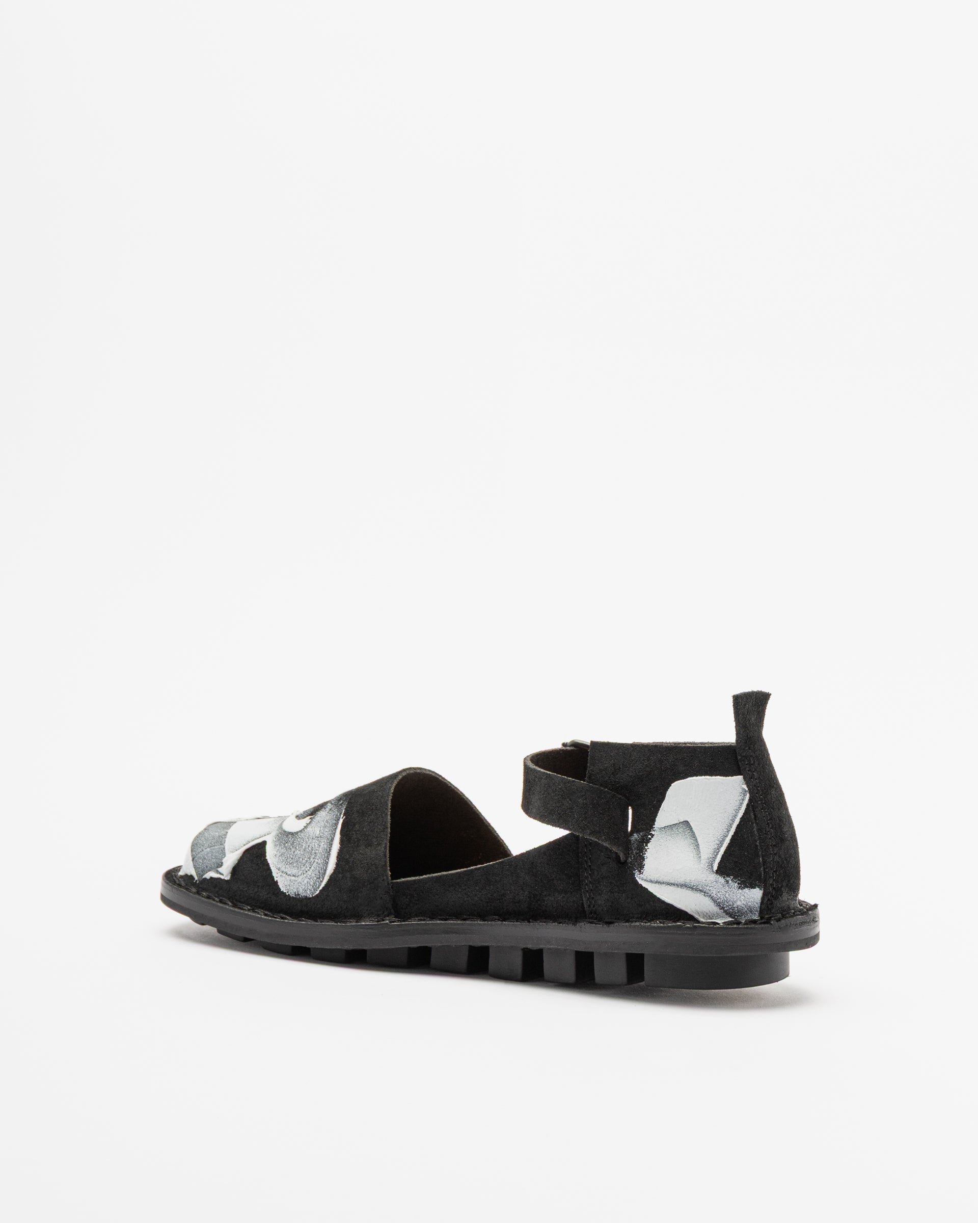 Trippen UNION Black/White Shoes