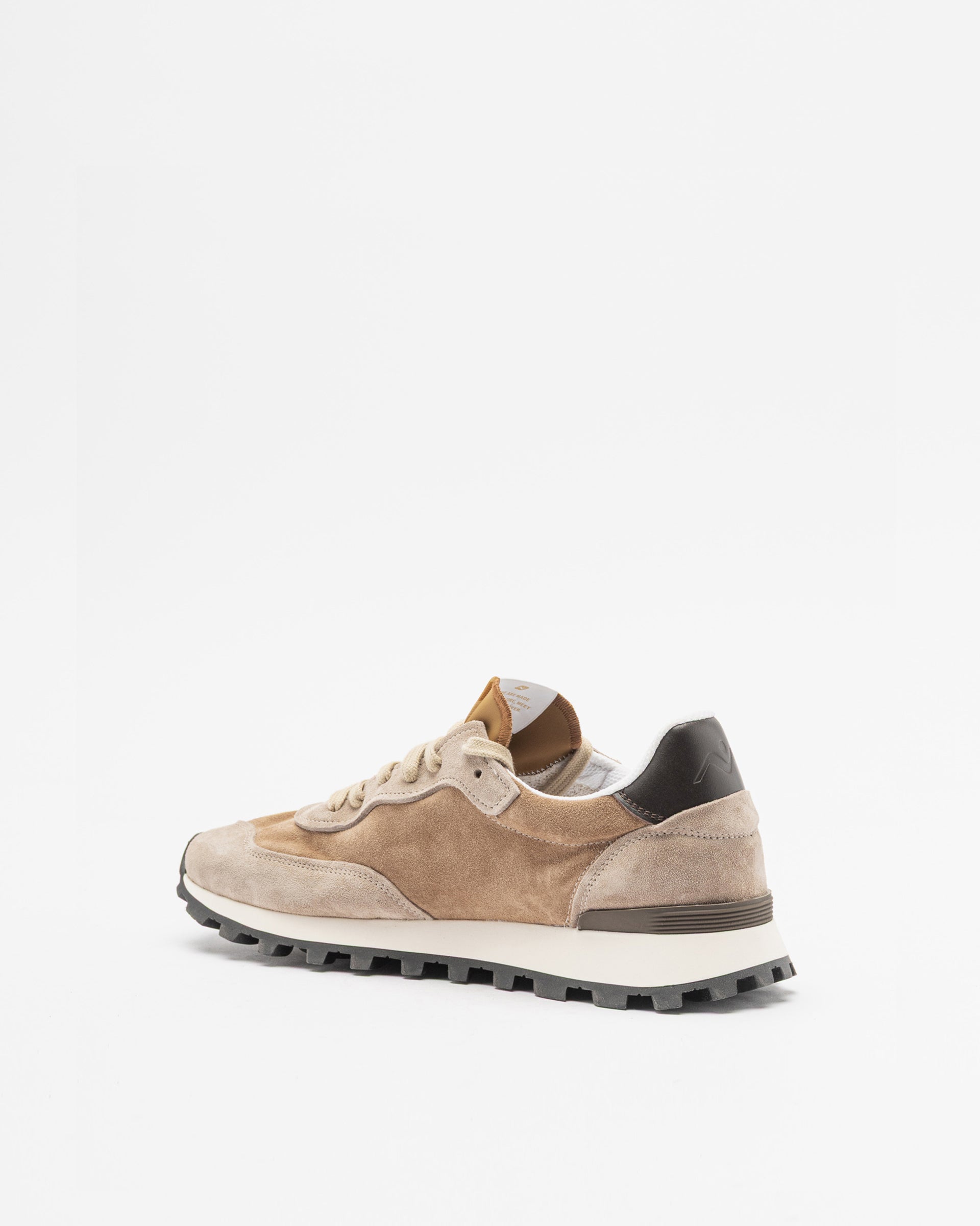 Nomad Society VeloceDeluxe Beige Tennis Shoes