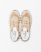 Nomad Society VeloceDeluxe Beige Tennis Shoes