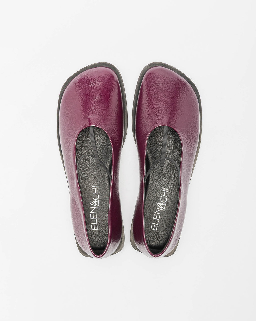 Elena Iachi E-4384 Burgundy Shoes