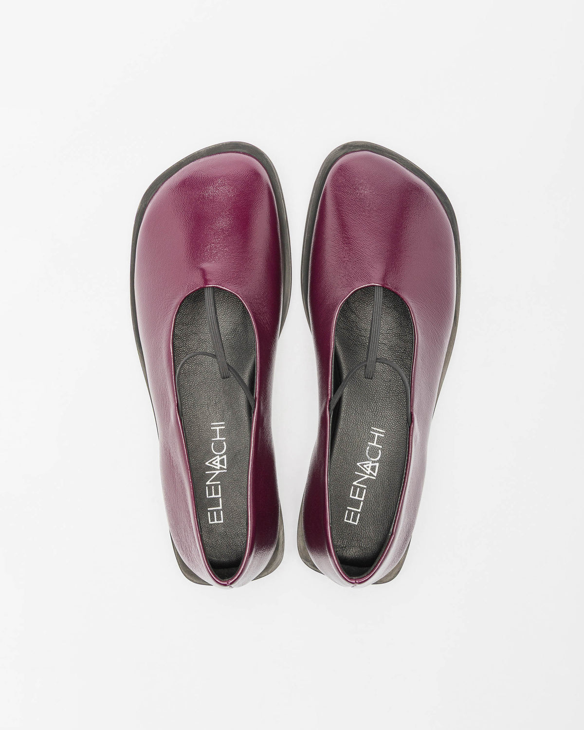 Elena Iachi E-4384 Burgundy Shoes