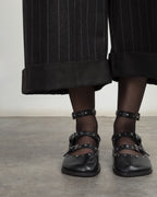 Elena Iachi E-4396 Black Shoes