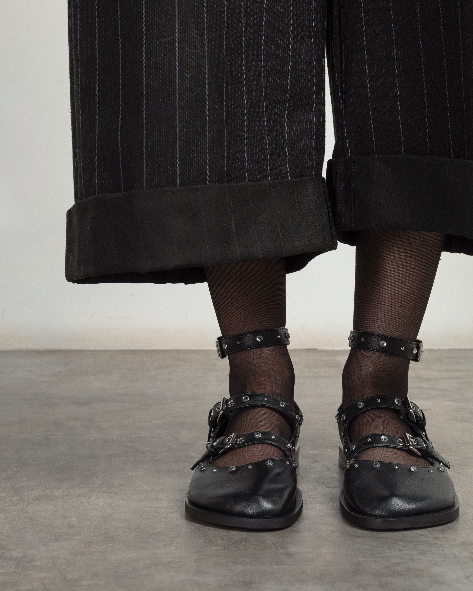 Elena Iachi E-4396 Black Shoes