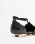 AGL ABET-STRAP Ballet Flats Black