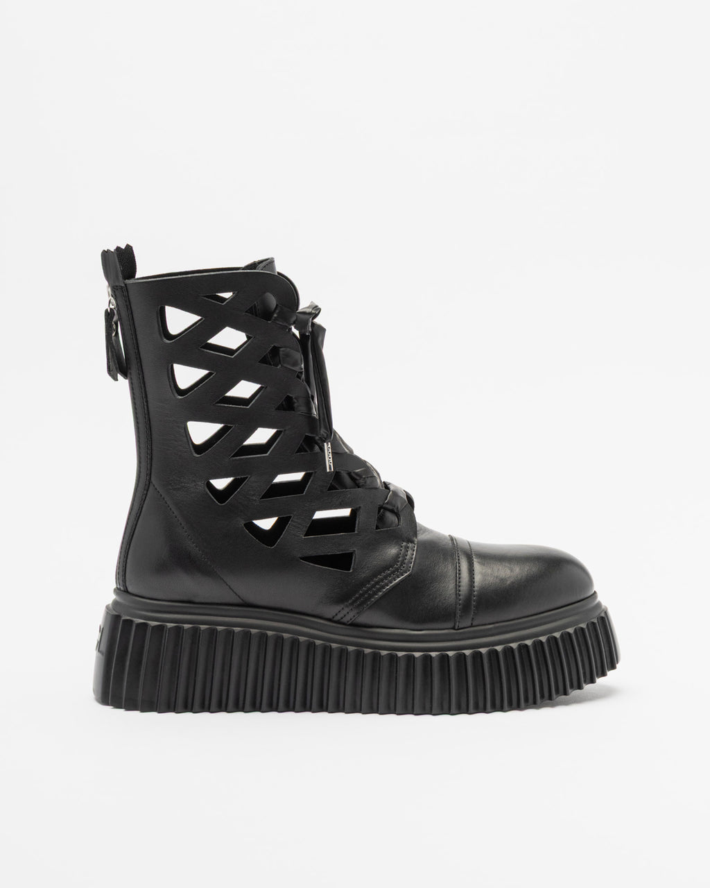 AGL VIGGY Platform Boots Black