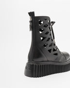 AGL VIGGY Platform Boots Black