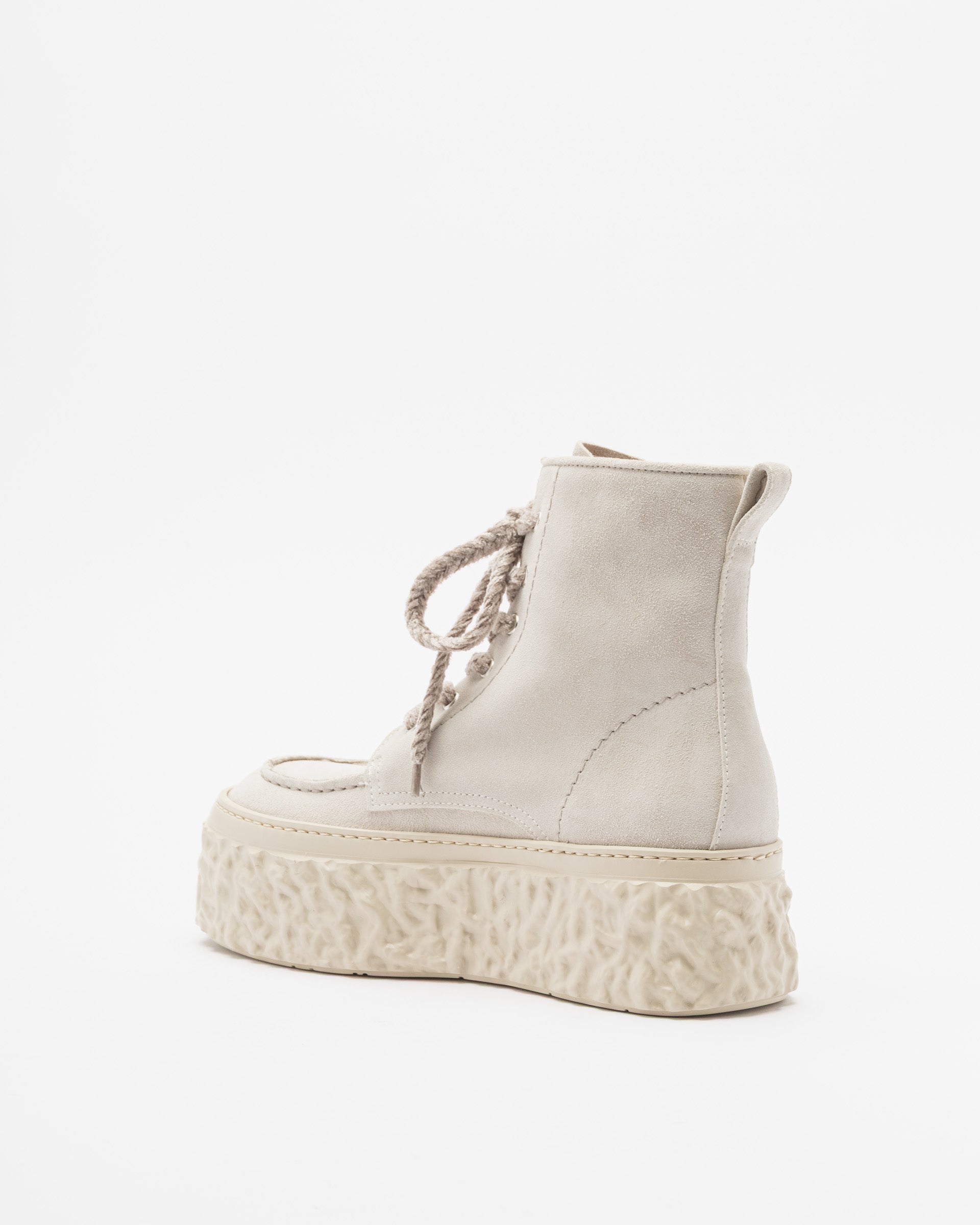 Botas de plataforma AGL MagmaWing Beje - 214-776512-05