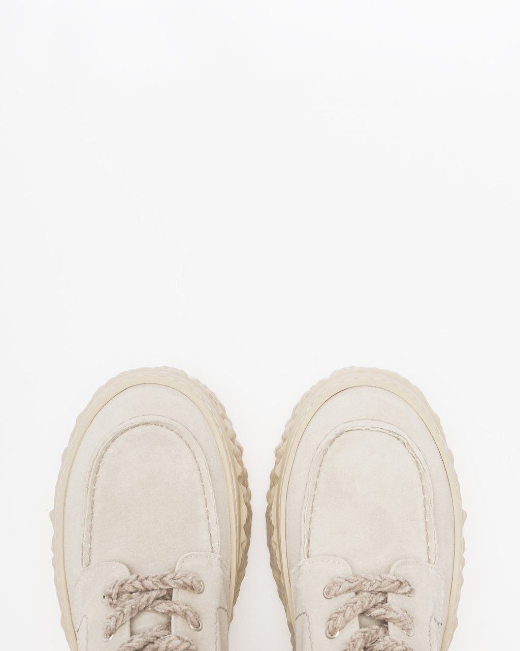 Botas de plataforma AGL MagmaWing Beje - 214-776512-05