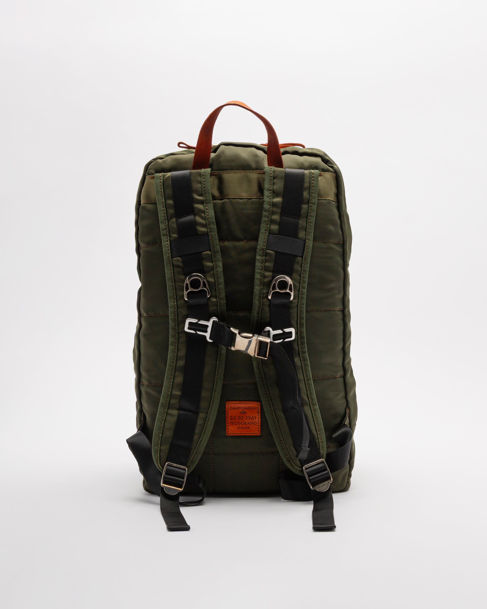 Campomaggi C041690NDX2772 Khaki Green Backpack