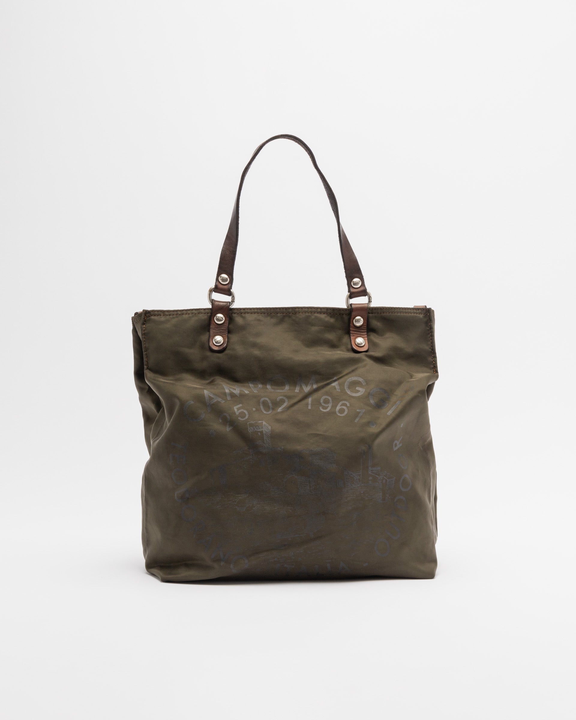 Mala tote Campomaggi C041720NDX2772 Verde - 227-41720-10