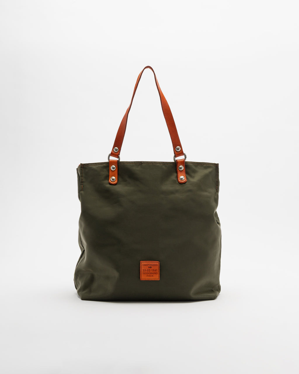 Mala tote Campomaggi C041720NDX2772 Verde Kaki - 227-41720-23