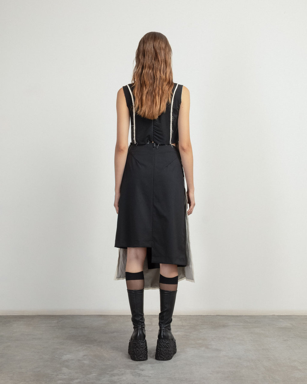 Vestido Serie Numerica 133 Preto - 228-133-01