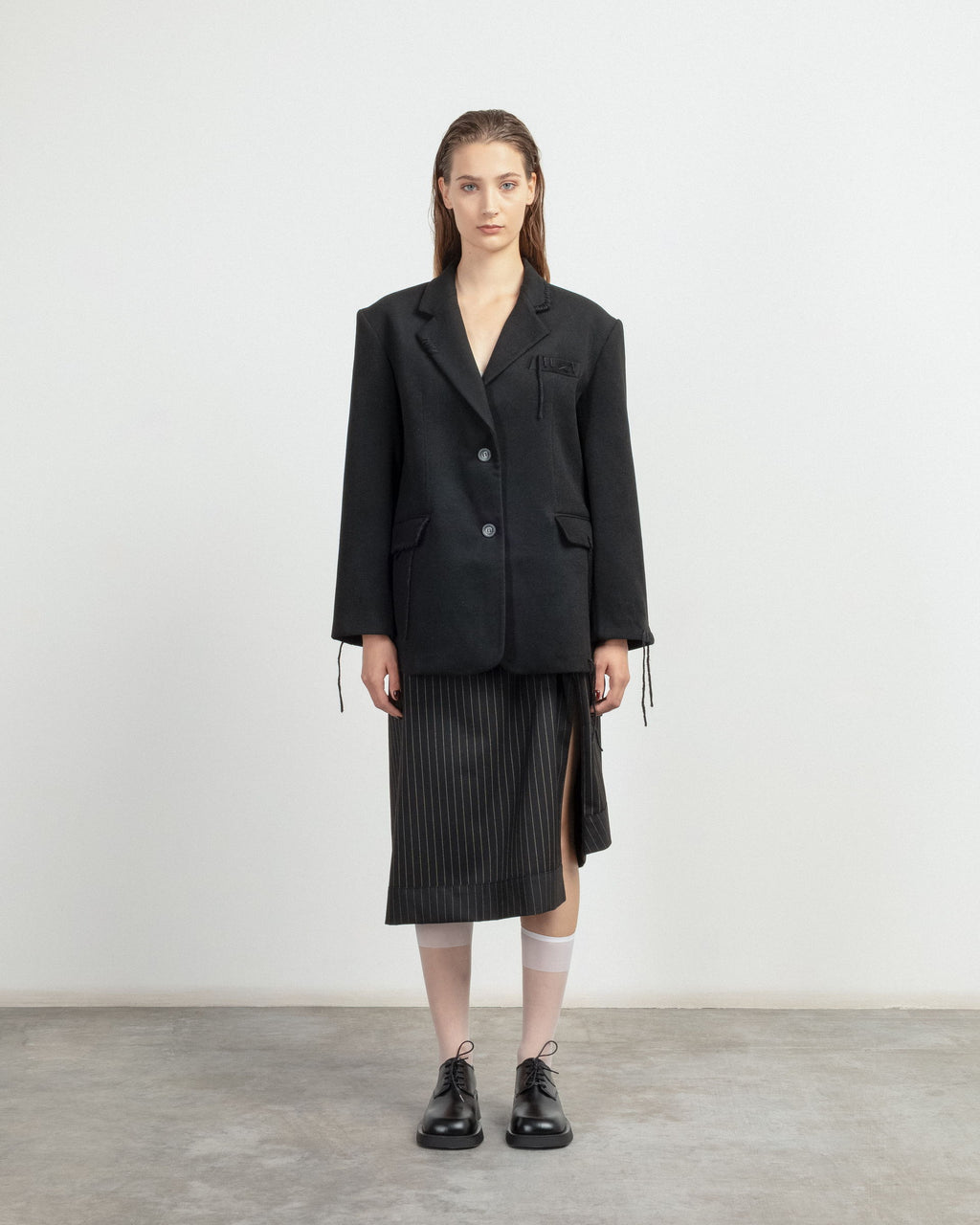 Blazer Claudio Cutuli BARITE Preto - 229-BARITE-01