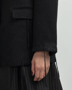 Blazer Claudio Cutuli BARITE Preto - 229-BARITE-01