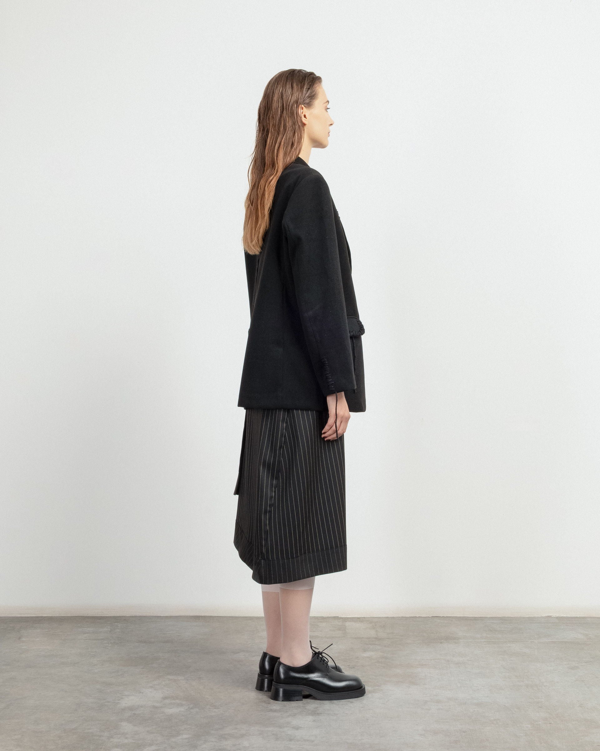 Blazer Claudio Cutuli BARITE Preto - 229-BARITE-01