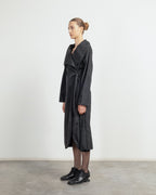 Casaco comprido Claudio Cutuli DIAMANTE Preto - 229-DIAM2-01