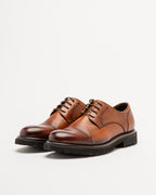 Sapatos derby Prof UNO2531 Camel