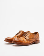 Sapatos brogue Prof GL230-01 Camel