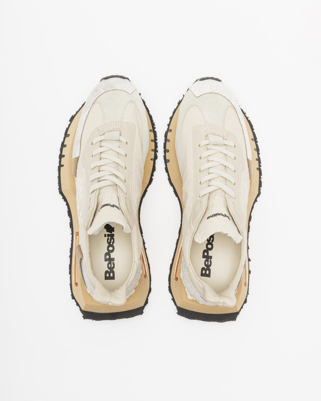 Sapatilhas BePositive S6MRACE01 Beje - 241-RACE1G-05