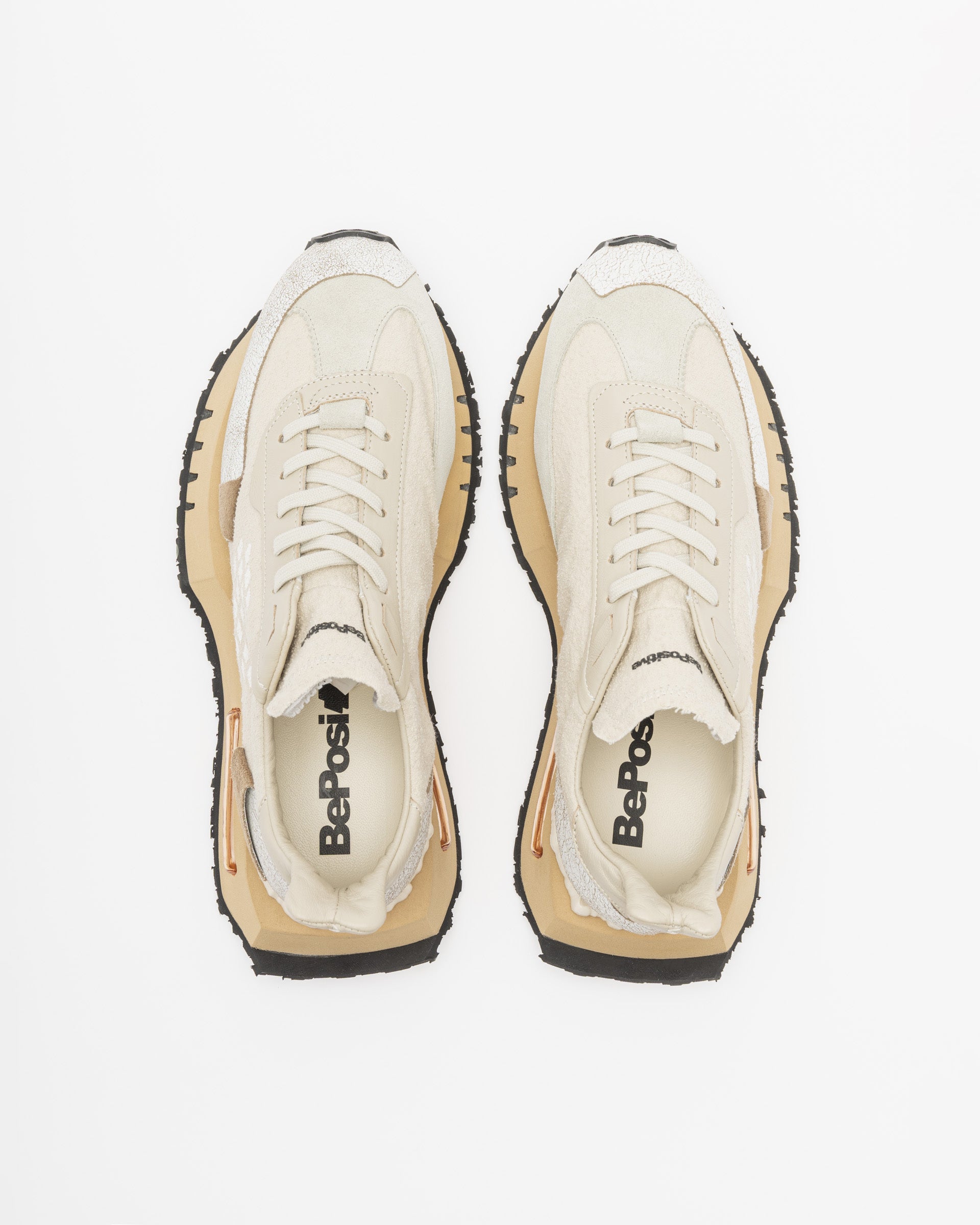 Sapatilhas BePositive S6MRACE01 Beje - 241-RACE1G-05