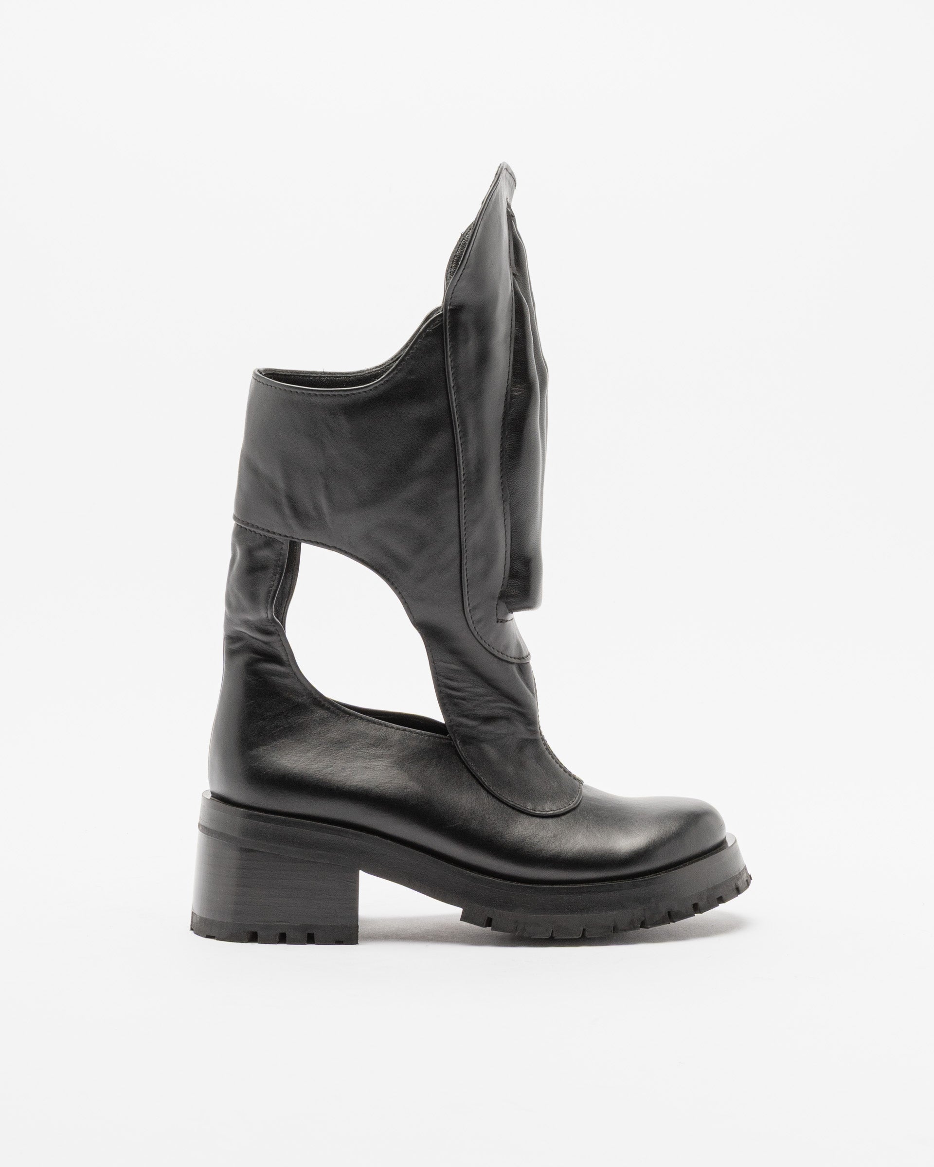 Botas SALLE DE MODE SDM068 Preto - 243-SDM068-01