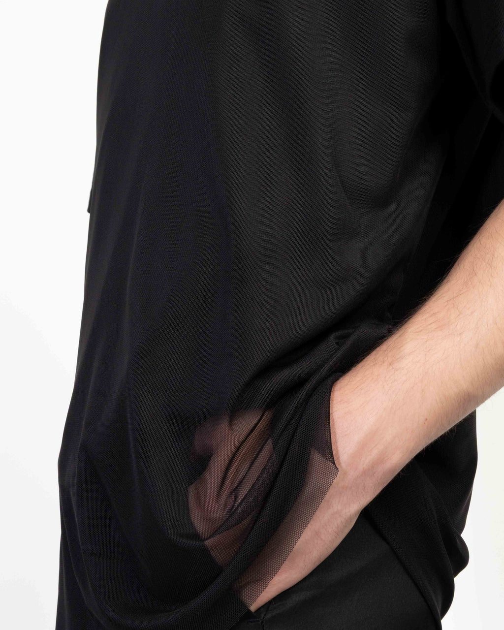 T-shirt Les Hommes LHB2610001 Preto - 247-10001-01