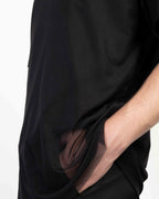 T-shirt Les Hommes LHB2610001 Preto - 247-10001-01