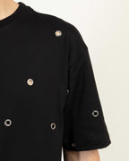 T-shirt Les Hommes LHB2610007 Preto - 247-10007-01
