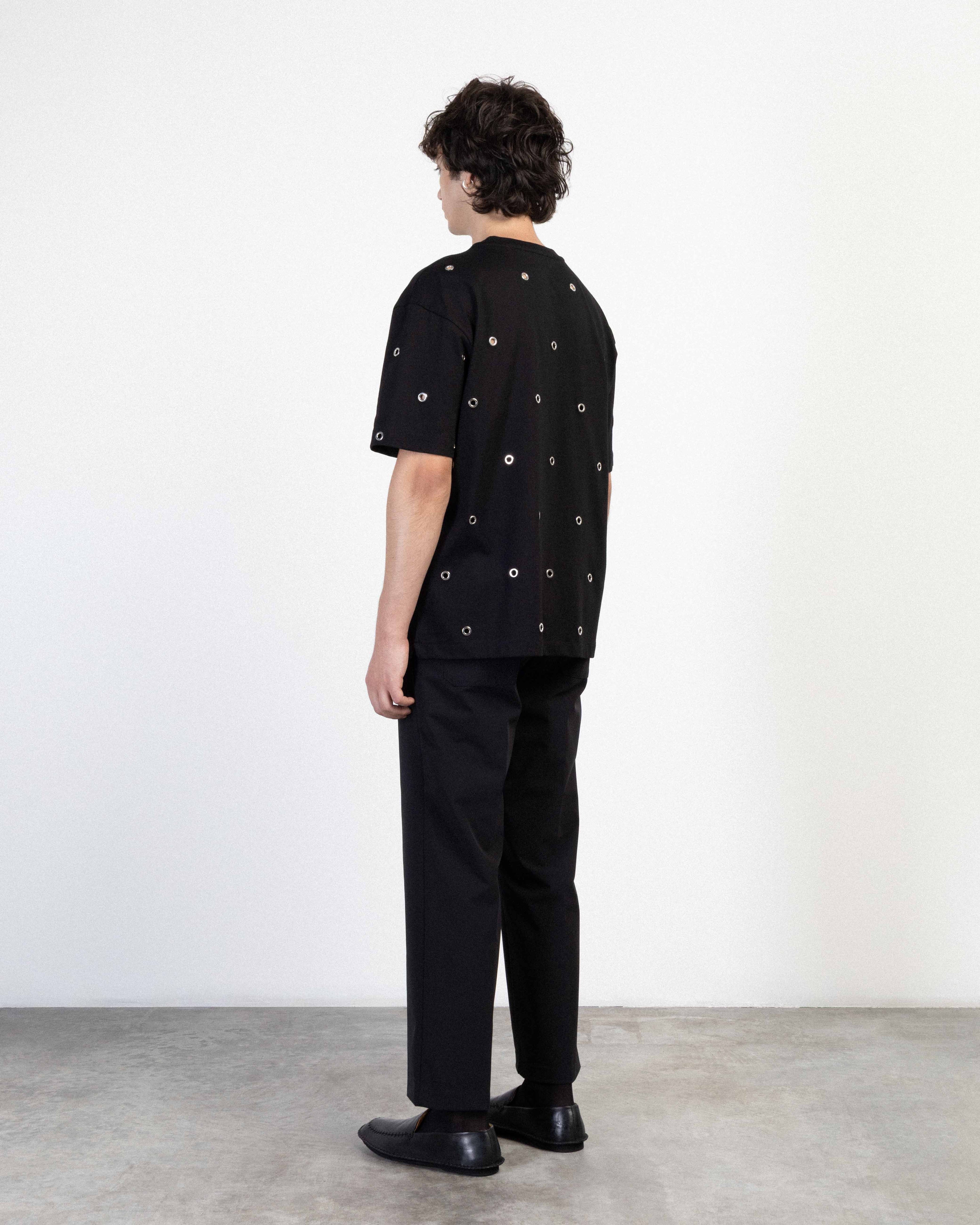 T-shirt Les Hommes LHB2610007 Preto - 247-10007-01