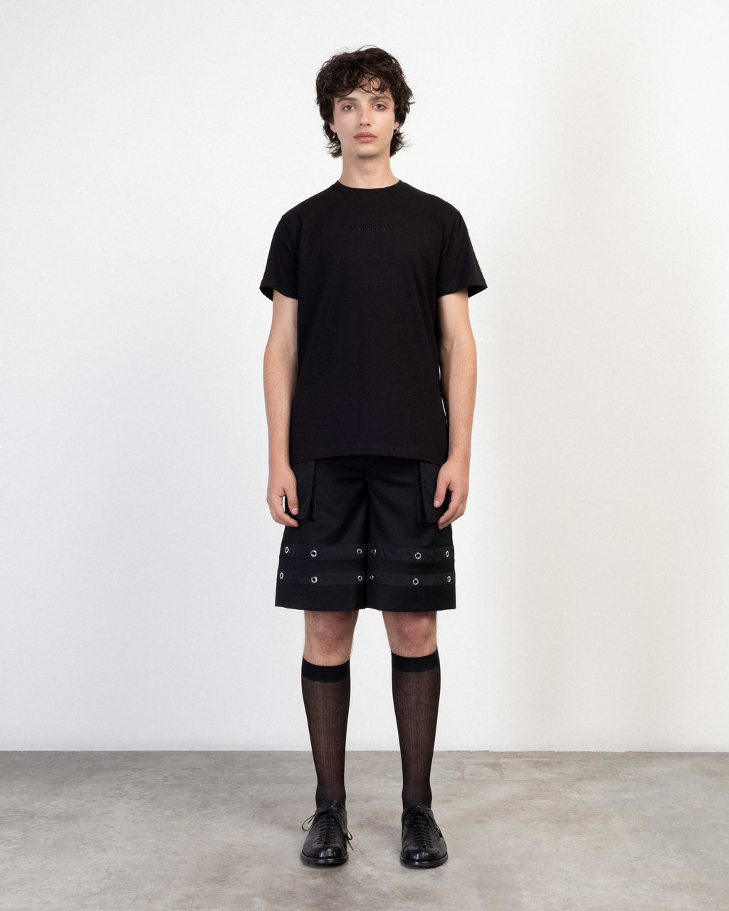 Bermudas Les Hommes LHB2616016 Preto - 247-16016-01