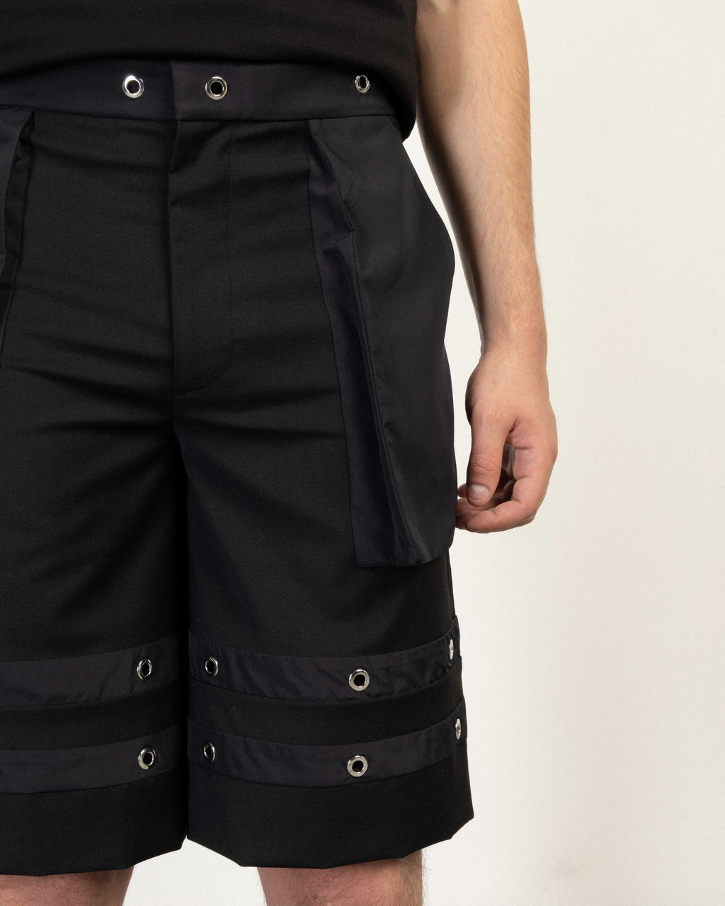 Bermudas Les Hommes LHB2616016 Preto - 247-16016-01