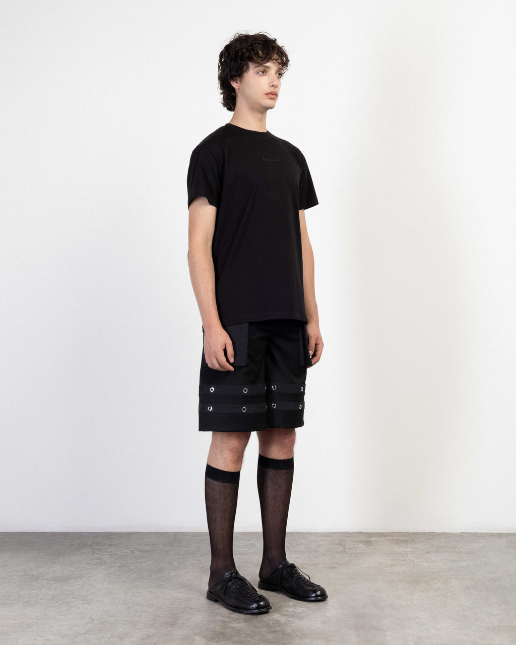 Bermudas Les Hommes LHB2616016 Preto - 247-16016-01