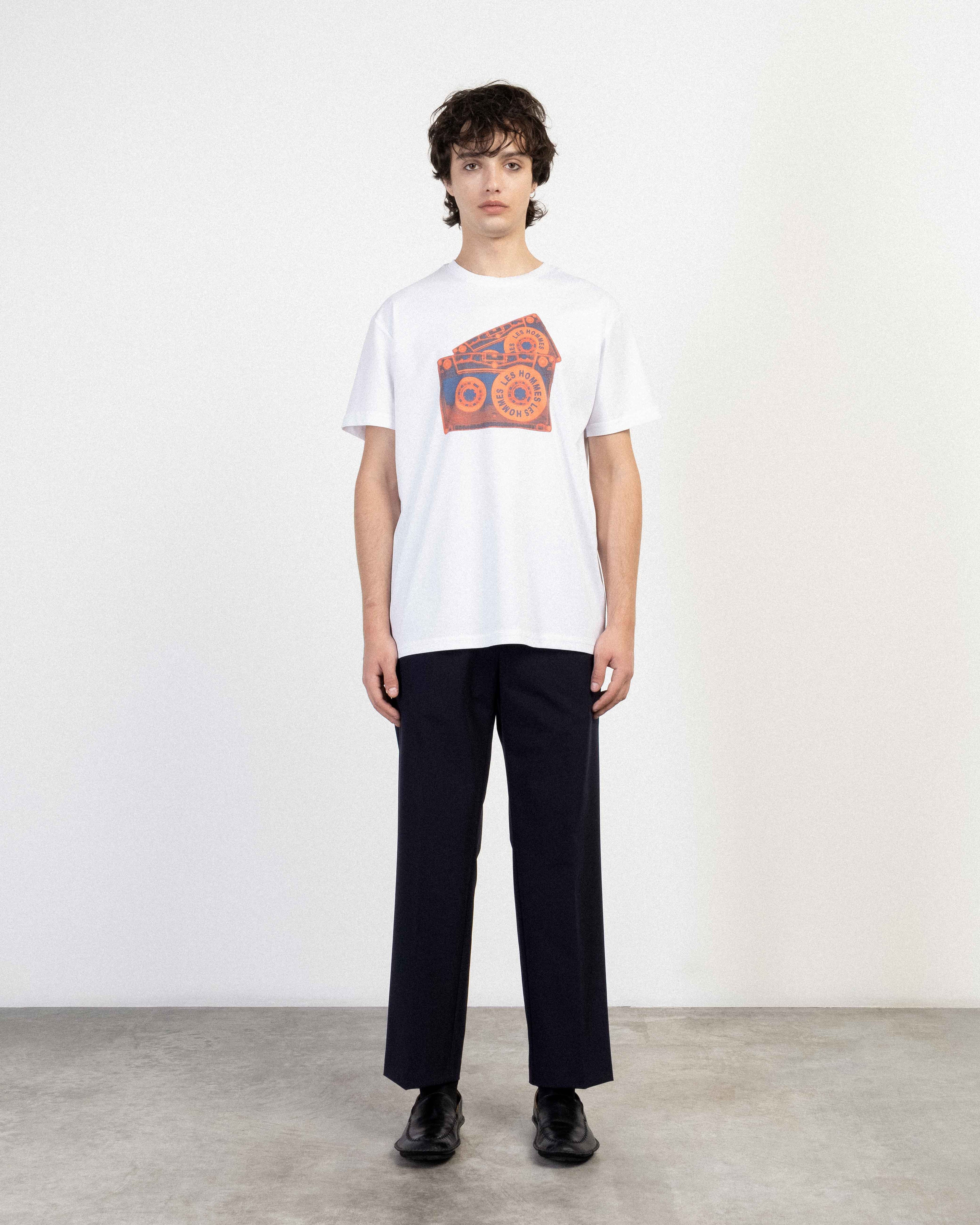 T-shirt Les Hommes 261L04009 Branco - 247-L04009-00