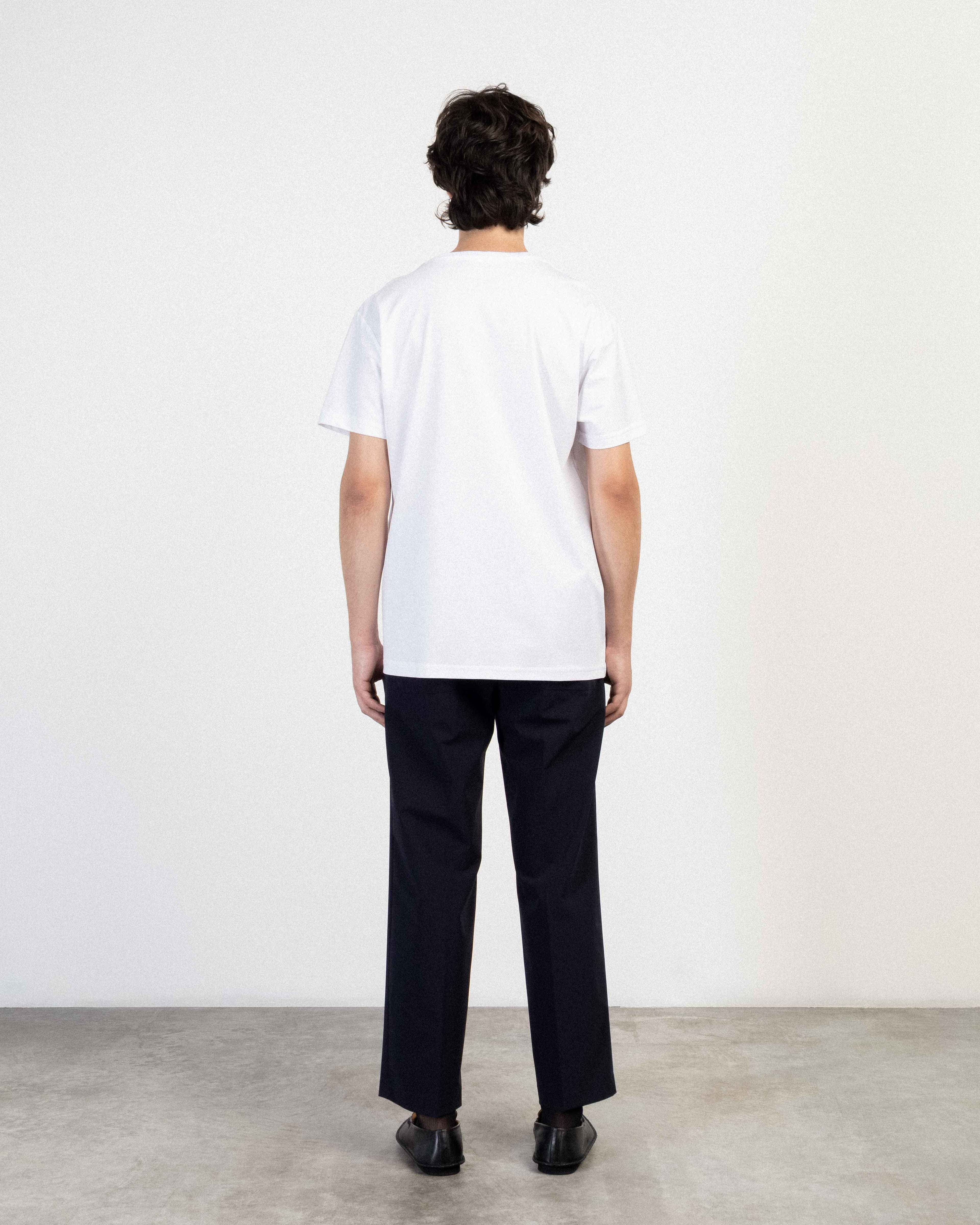 T-shirt Les Hommes 261L04009 Branco - 247-L04009-00
