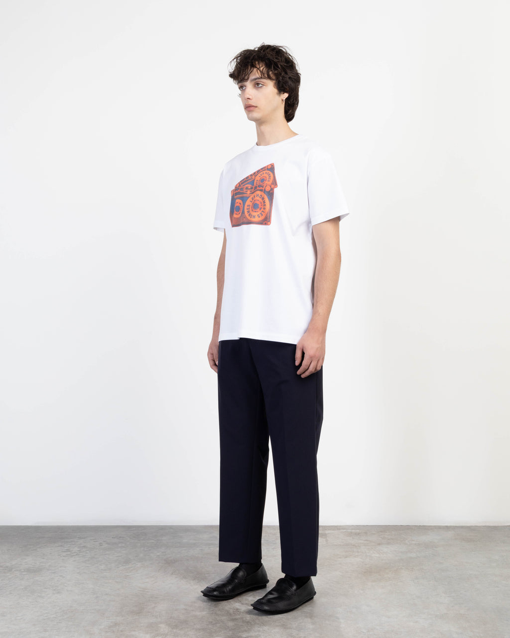 T-shirt Les Hommes 261L04009 Branco - 247-L04009-00