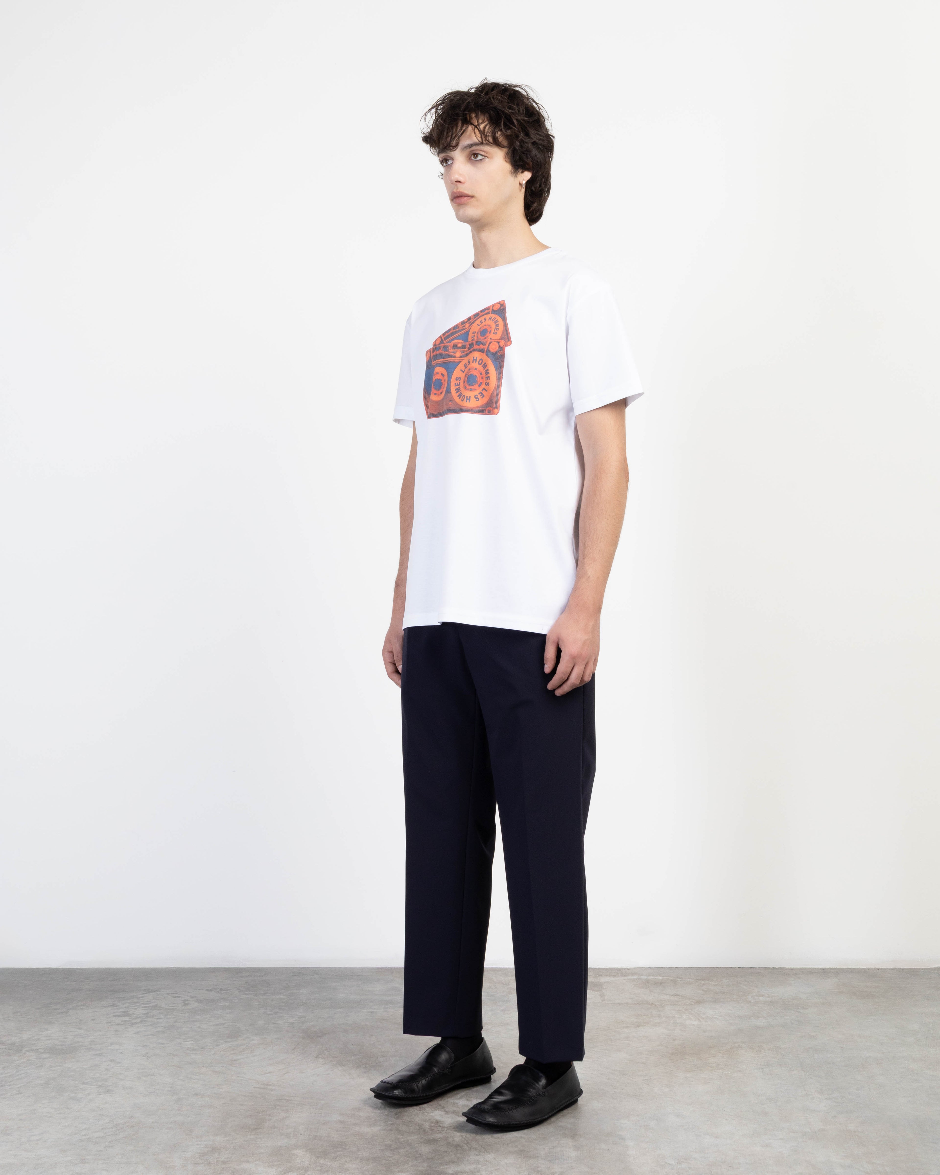 T-shirt Les Hommes 261L04009 Branco - 247-L04009-00