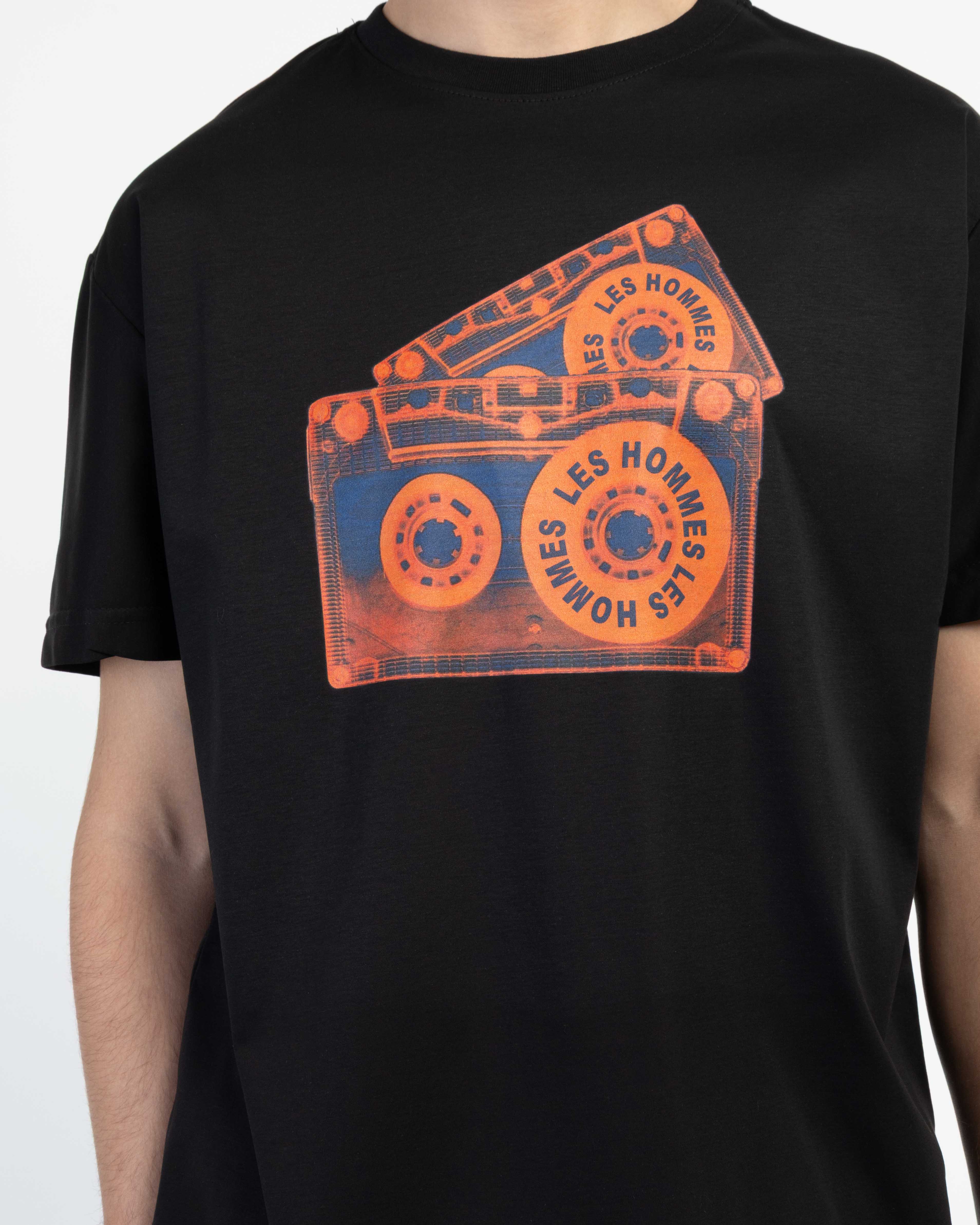 T-shirt Les Hommes 261L04009 Preto - 247-L04009-01