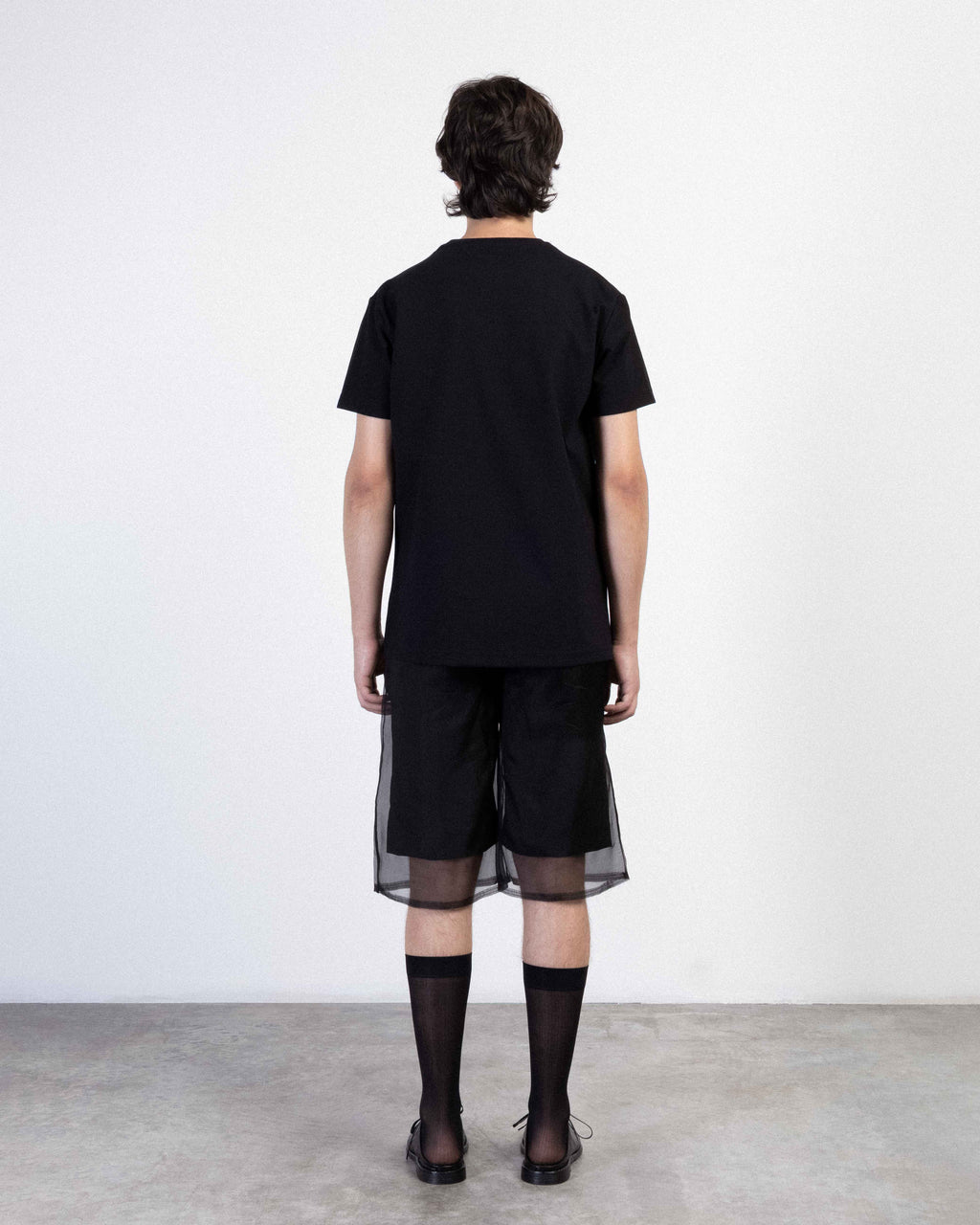 T-shirt Les Hommes 261L04013 Preto - 247-L04013-01
