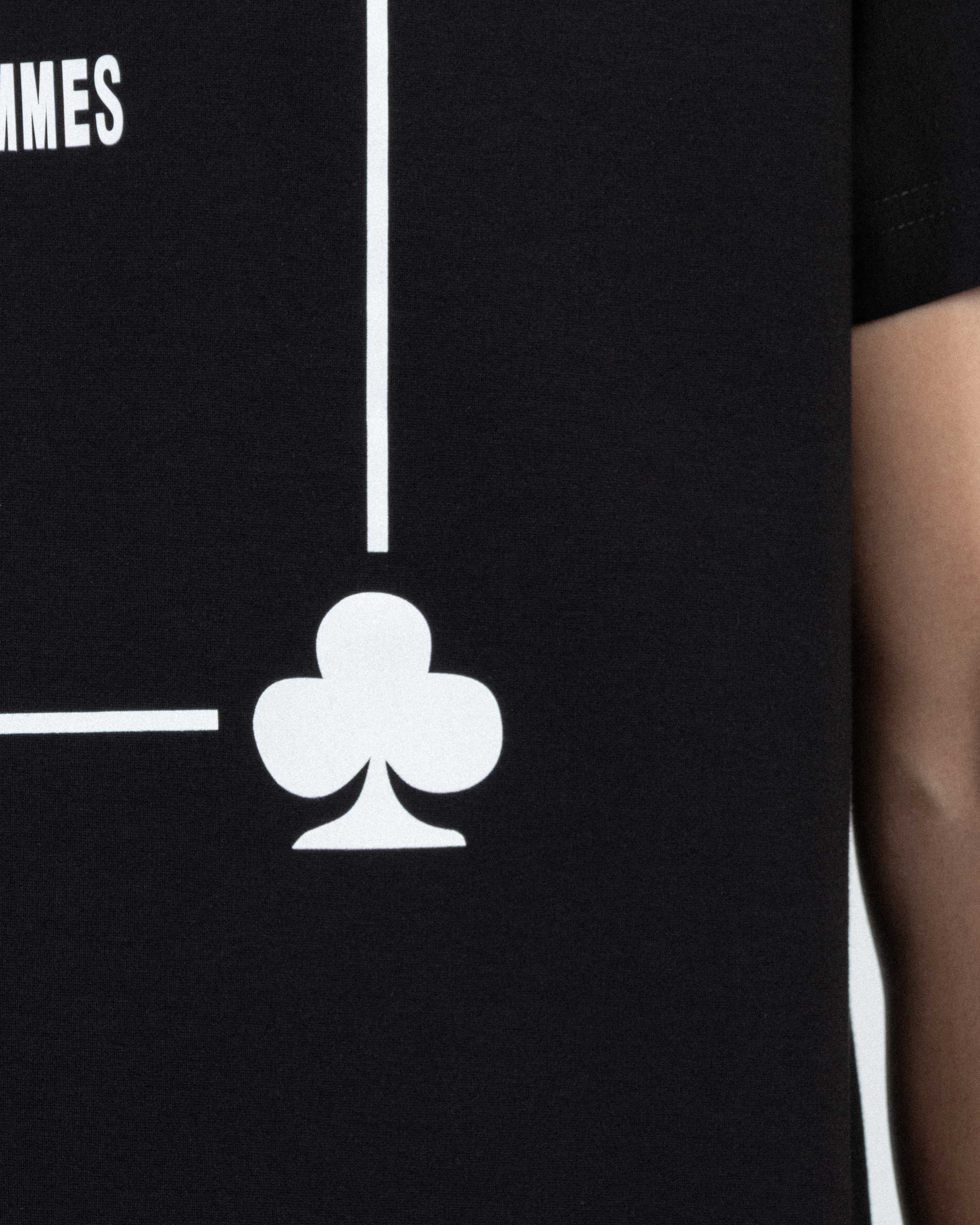 T-shirt Les Hommes 261L04013 Preto - 247-L04013-01