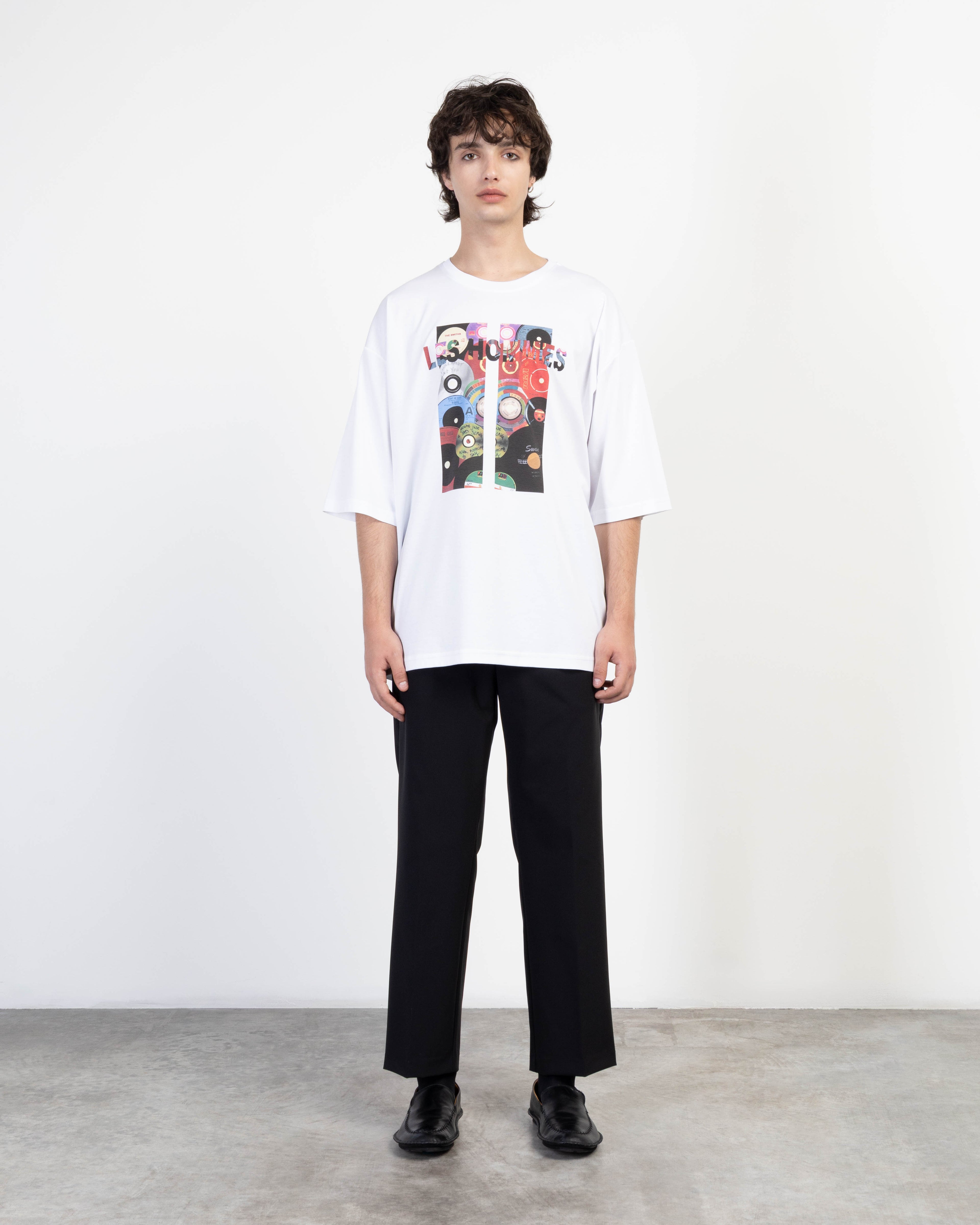 T-shirt Les Hommes 261L04025 Branco - 247-L04025-00